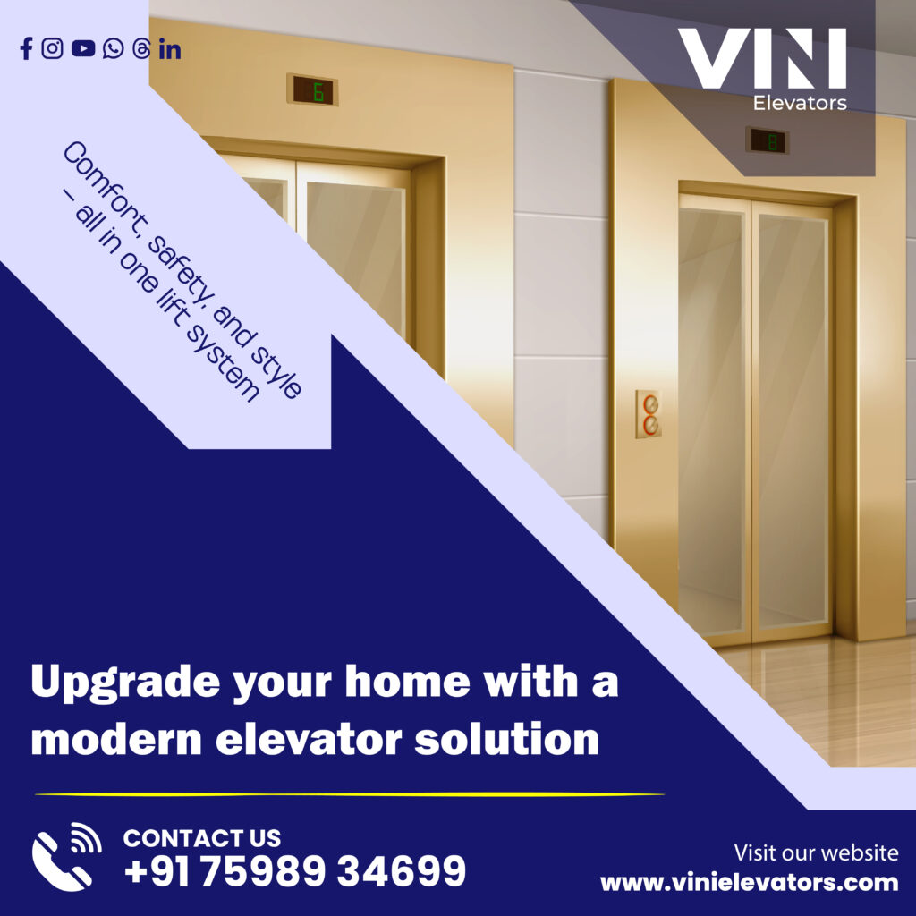 Upgrade Your Home with a Modern Elevator Solution - VINI ELEVATORS